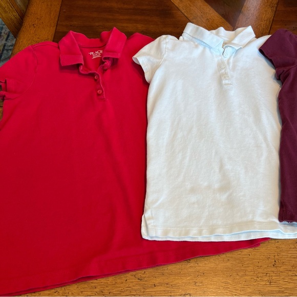 Children’s Place Girls Uniform Polos - Picture 2 of 4
